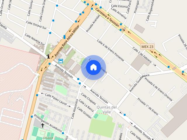 Departamento en renta, Atoronilco, Colonia Nuevo México, C.P. 45138