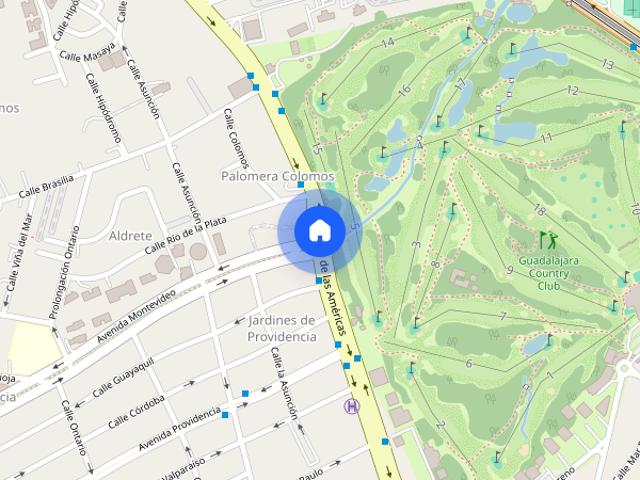 Departamento en renta, AV. AMERICAS, Colonia Country Club, C.P. 44610