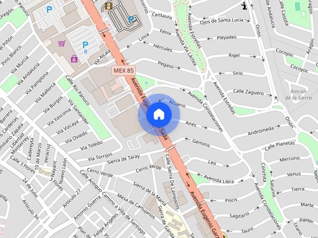 Departamento en renta, Av. Eugenio Garza Sada Sur 3877, Contry, 64860 Monterrey, N.L Colonia Contry, C.P. 64860