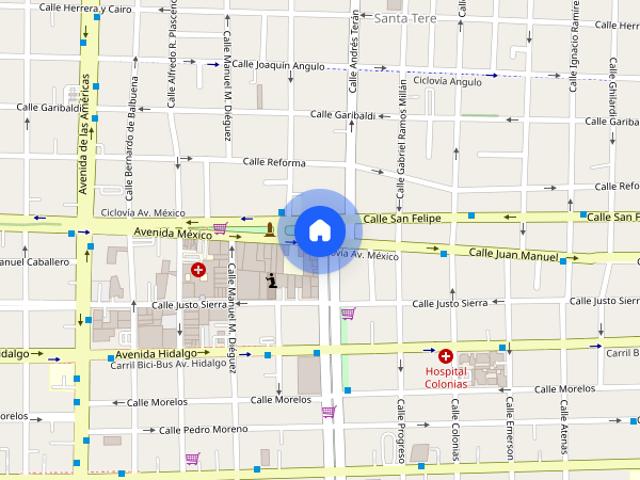 Departamento en renta, Av. México, Colonia Ladrón de Guevara, C.P. 44600