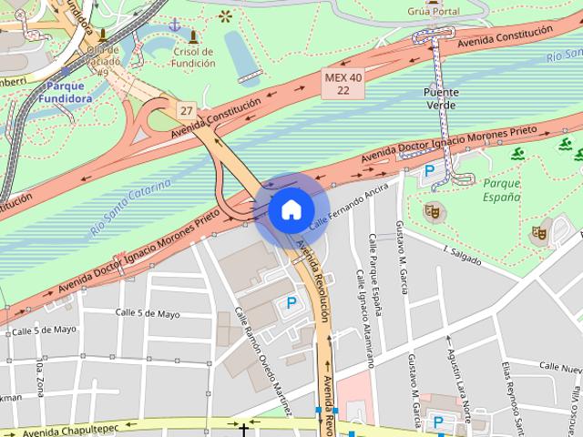 Departamento en renta, Av. Revolución 108, Buenos Aires, 64800 Monterrey, N.L. #108, Colonia Buenos Aires, C.P. 64800