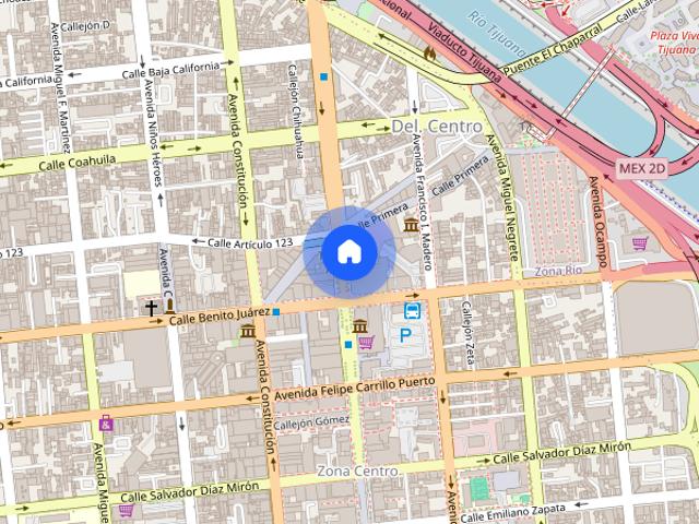 Departamento en renta, Av. Revolución, Zona Centro, Tijuana, B.C Colonia Zona Centro, C.P. 22000