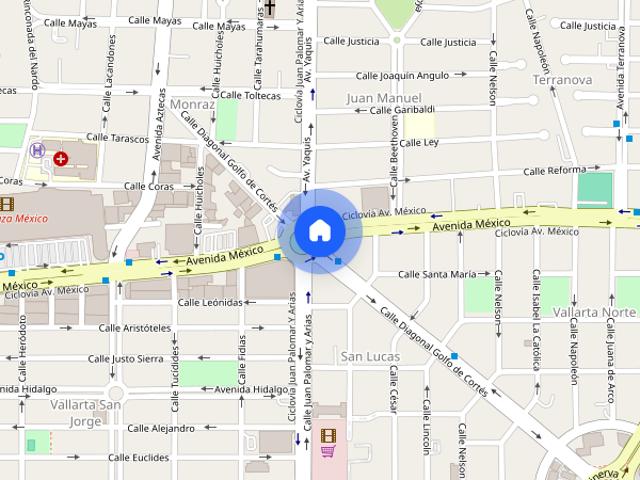 Departamento en renta, Av. Yaquis, Colonia Circunvalación Guevara, C.P. 44680