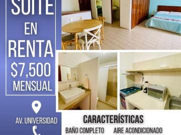 Departamento en renta Avenida Universidad, Fraccionamento Magallanes, Magallanes, Acapulco, Guerrero, México