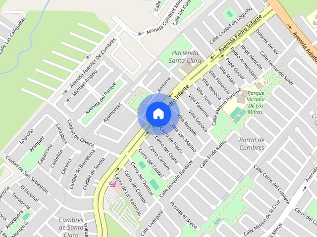 Departamento en renta,, Colonia Bosques de las Cumbres, C.P. 64619