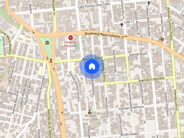 Departamento en renta, Batopilas, Colonia Madero Cacho, C.P. 22040