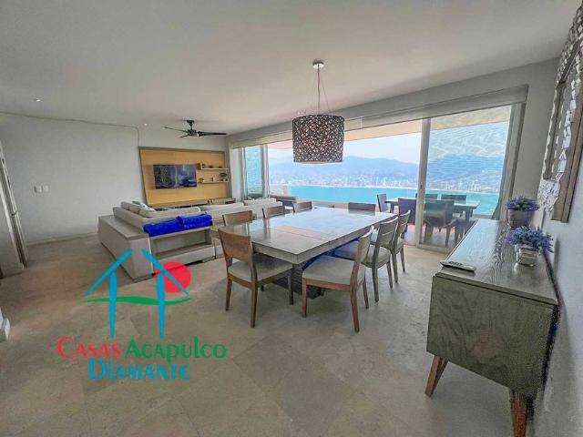 Departamento en renta Brisas Diamante Deptos Y Villas, Cumbres De Llano Largo, Parque El Veladero, Acapulco, Guerrero, México