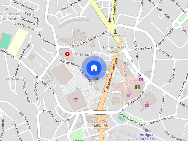 Departamento en renta, De La Selva 106, Lomas de la Selva, 62270 Cuernavaca, Mor. #106, Colonia Lomas de Miraval, C.P. 62270