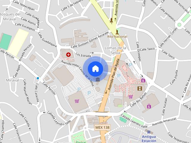 Departamento en renta, De La Selva 106, Lomas de la Selva, 62270 Cuernavaca, Mor. #106, Colonia Lomas de Miraval, C.P. 62270