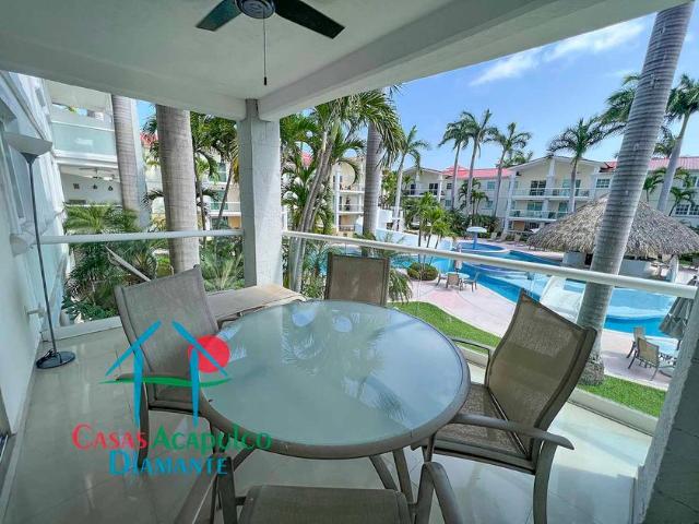 Departamento en renta Diamante Lakes, Revolcadero, Puerto Marqués, Acapulco, Guerrero, México