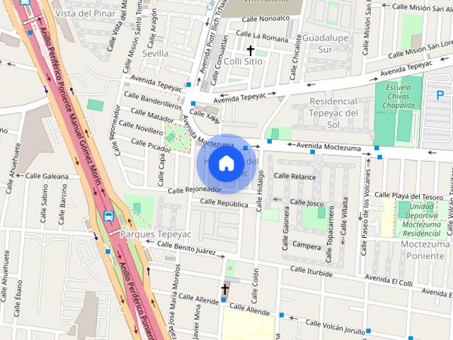 Departamento en renta disponible en 2016 #N/A, Colonia Camino Real, C.P. 45040