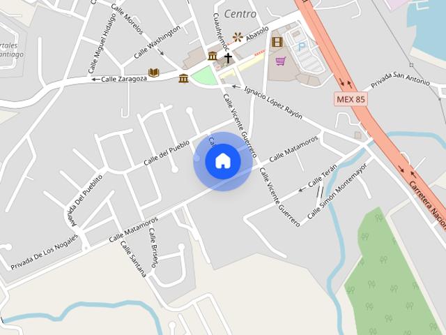 Departamento en renta disponible en Zona Pecadores, Colonia El Cercado Centro, C.P. 67320