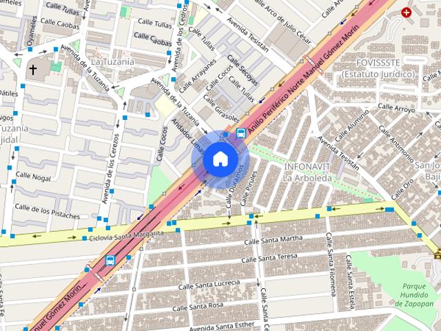 Departamento en renta disponible en Anillo Perif. Nte. Manuel Gómez Morín 1066, Puerta del Valle, 45140 Zapopan, Jal. #1066, Colonia La Arboleda, C.P. 45148
