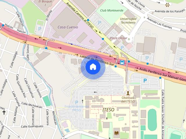 Departamento en renta disponible en Anillo Perif. Sur Manuel Gómez Morín 8331, ITESO, 45604 San Pedro Tlaquepaque, Jal. #8331, Colonia ITESO, C.P. 45604