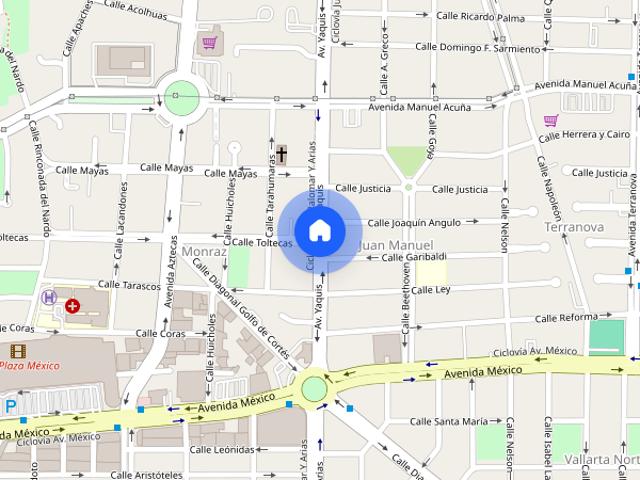 Departamento en renta disponible en Av. Yaquis, Colonia Residencial Juan Manuel, C.P. 44680