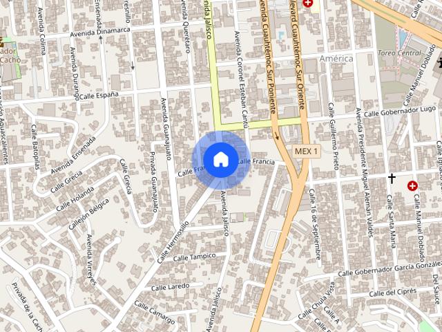 Departamento en renta disponible en av jalisco, Colonia Madero Sur, C.P. 22046
