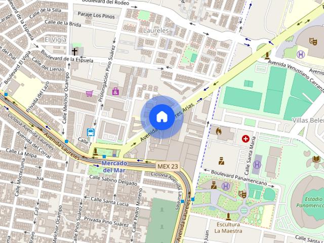 Departamento en renta disponible en Av. José Parres Arias, Colonia Zapopan Centro, C.P. 45100