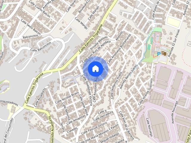 Departamento en renta disponible en Benito Juarez, Colonia Lomas de La Amistad, C.P. 22180