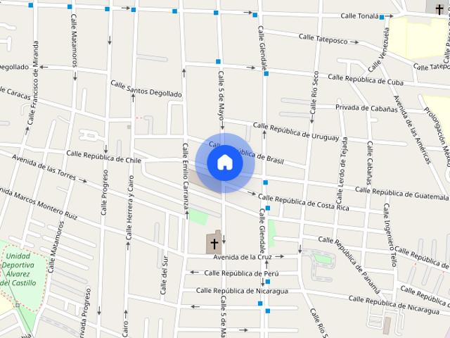 Departamento en renta disponible en C. República de Guatemala 176 C, Centro, 45500 San Pedro Tlaquepaque, Jal. #176 C, Colonia Tlaquepaque Centro, C.P. 45500