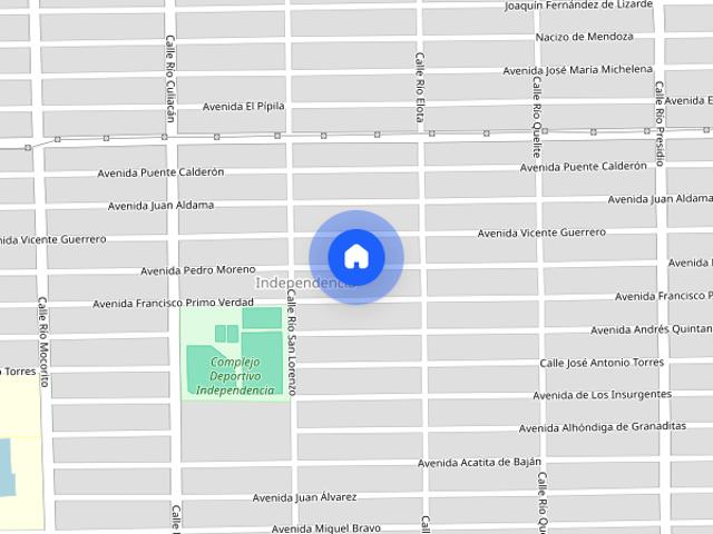 Departamento en renta disponible en calle 1, Colonia Independencia, C.P. 21290