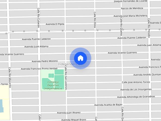 Departamento en renta disponible en calle 1, Colonia Independencia, C.P. 21290