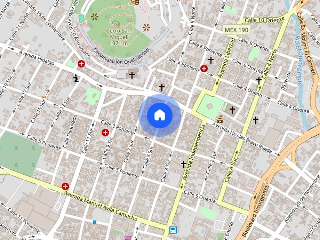 Departamento en renta disponible en, Colonia Atlixco Centro, C.P. 74200