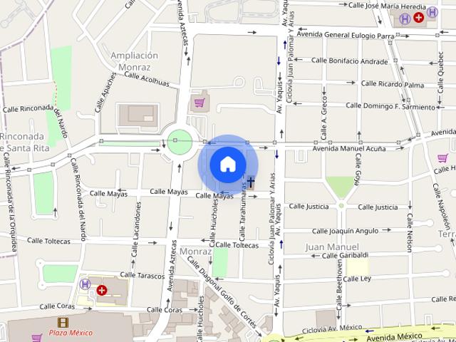 Departamento en renta disponible en Diagonal Golfo de Cortes, Colonia Monraz, C.P. 44670