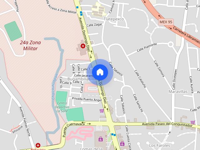 Departamento en renta disponible en Domingo Diez #200, Colonia Lomas de La Selva, C.P. 62270