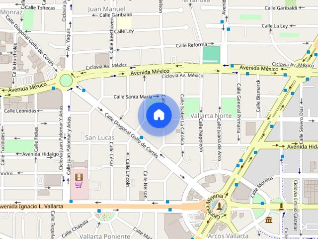 Departamento en renta disponible en Espacio Minerva, Av. Ignacio L Vallarta 3298, Vallarta Nte 44690 Guadalajara, Jal Colonia Vallarta Norte, C.P. 44690