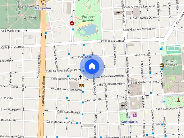 Departamento en renta disponible en EULOGIO PARRA ✨ Vive en una ubicación súper práctica y céntrica de Guadalajara, en Eulogio Parra 95, Colonia Artesanos, C.P. 44200