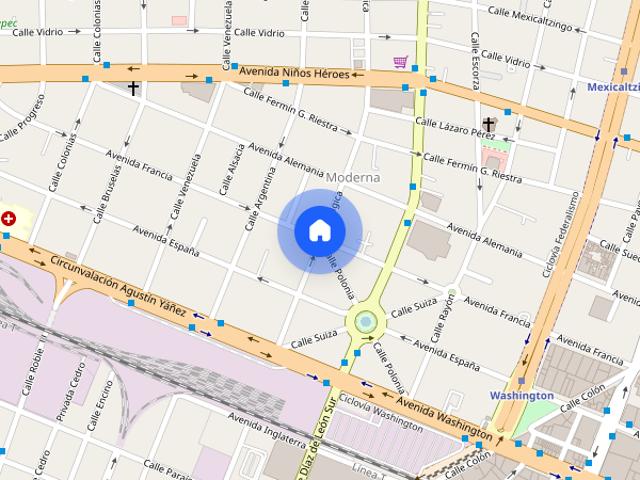 Departamento en renta disponible en FRANCIA, Colonia Moderna, C.P. 44190