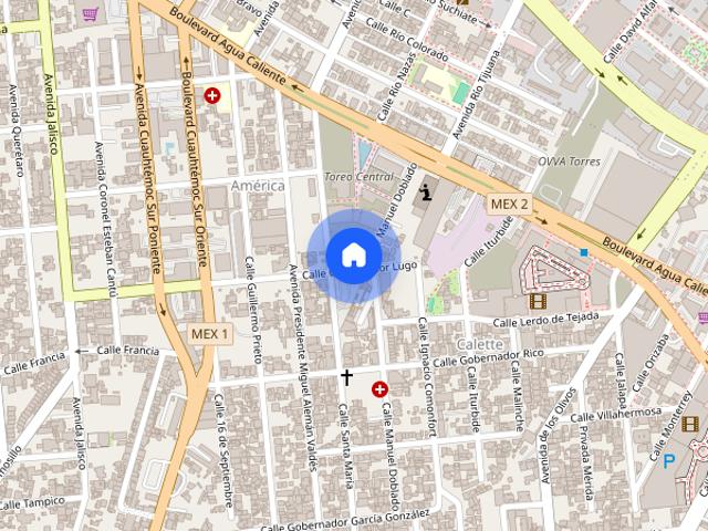 Departamento en renta disponible en Gobernador Lugo, Colonia Calete, C.P. 22044