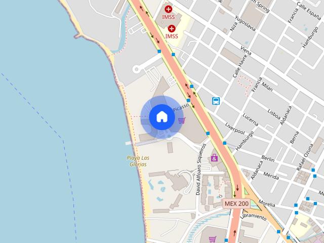 Departamento en renta disponible en Harbor 171, Exclusivo Frente al Mar, 1 rec, Colonia Las Glorias, C.P. 48333