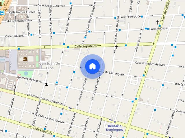 Departamento en renta disponible en Josefa Ortiz de Dominguez, Colonia San Juan de Dios, C.P. 44360