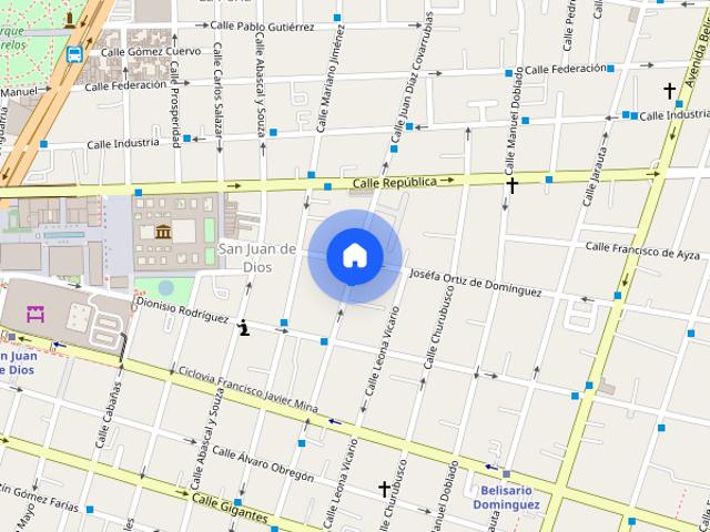 Departamento en renta disponible en Juan Diaz Covarrubias, Colonia San Juan de Dios, C.P. 44360