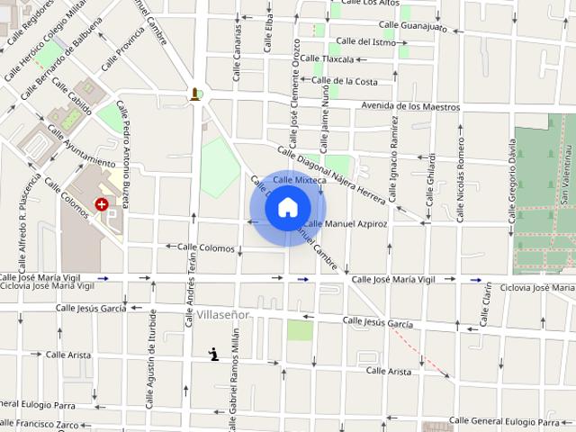 Departamento en renta disponible en MANUEL CAMBRE, Colonia Villaseñor, C.P. 44600