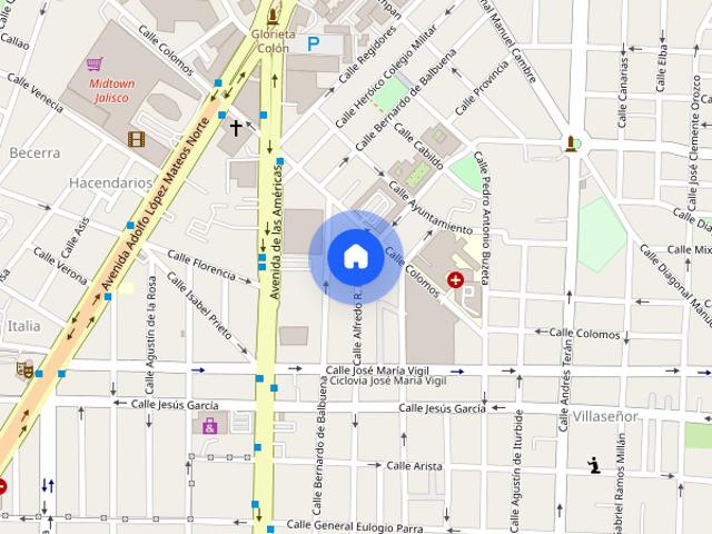 Departamento en renta disponible en Manuel M Diéguez, Colonia Ayuntamiento, C.P. 44620