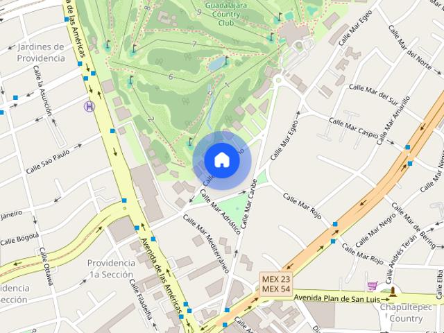 Departamento en renta disponible en Mar Tirreno, Colonia Country Club, C.P. 44610