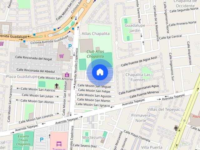 Departamento en renta disponible en Mision San Eduardo, Colonia Ciudad Tepeyac, C.P. 45036