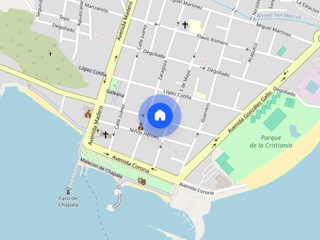 Departamento en renta disponible en morelos, Colonia Chapala Centro, C.P. 45900