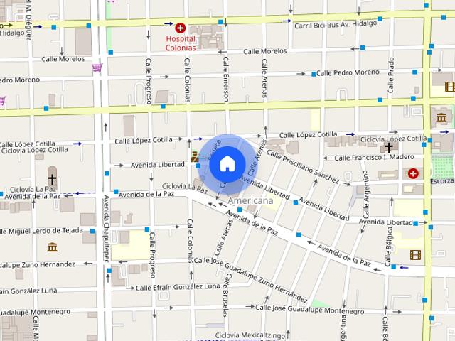 Departamento en renta disponible en moscu, Colonia Americana, C.P. 44160
