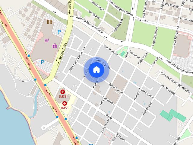 Departamento en renta disponible en Palm Springs 115, Versalles, 48310 Puerto Vallarta, Jal. #115, Colonia Diaz Ordaz, C.P. 48310