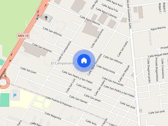 Departamento en renta disponible en Sin nombre de calle, Colonia El Campanario, C.P. 45234