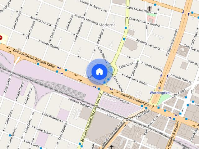Departamento en renta disponible en Suiza #65, Colonia Moderna, C.P. 44190
