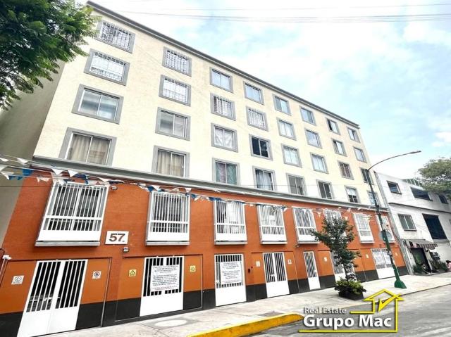 Departamento en Renta en Col. Doctores, Cuauhtémoc, CDMX