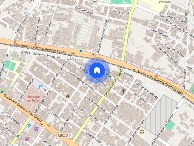 Departamento en Renta en Colonia Juárez