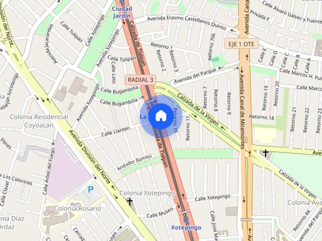 Departamento en renta en Calzada de Tlalpan, Avante Coyoacán CDMX