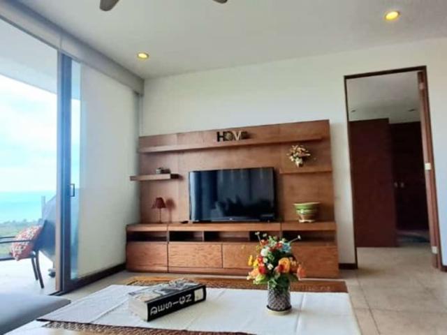 Departamento en renta en cuarto piso de la torre Borneo Alamar con vista