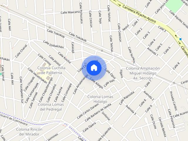 Departamento en renta en Cuchilla de Padierna