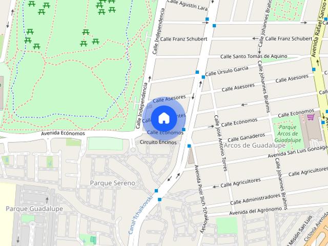 Departamento en renta en Arcos de Guadalupe
